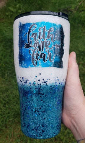 Faith Over Fear - Blue
