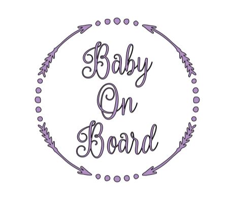 Baby On Board Arrows Decal